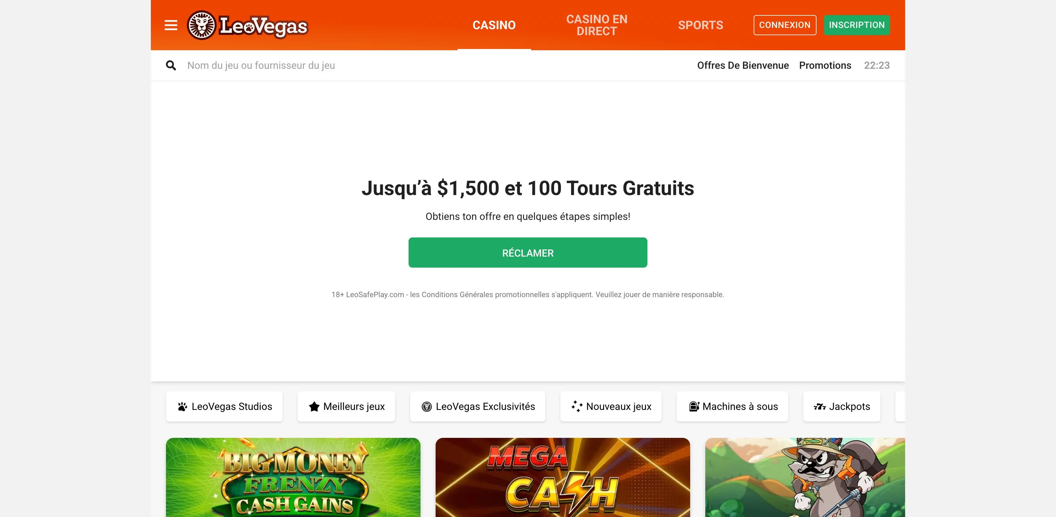 LeoVegas Casino